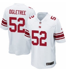 Men's Nike New York Giants #52 Alec Ogletree Game White NFL Jersey