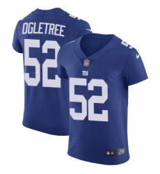 Men's Nike New York Giants #52 Alec Ogletree Royal Blue Team Color Vapor Untouchable Elite Player NFL Jersey