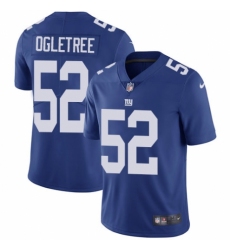 Men's Nike New York Giants #52 Alec Ogletree Royal Blue Team Color Vapor Untouchable Limited Player NFL Jersey