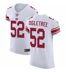 Men's Nike New York Giants #52 Alec Ogletree White Vapor Untouchable Elite Player NFL Jersey