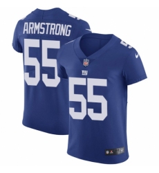 Men's Nike New York Giants #55 Ray-Ray Armstrong Royal Blue Team Color Vapor Untouchable Elite Player NFL Jersey