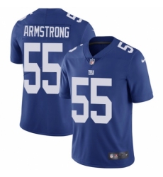 Men's Nike New York Giants #55 Ray-Ray Armstrong Royal Blue Team Color Vapor Untouchable Limited Player NFL Jersey