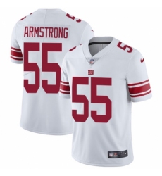 Men's Nike New York Giants #55 Ray-Ray Armstrong White Vapor Untouchable Limited Player NFL Jersey