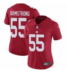 Women's Nike New York Giants #55 Ray-Ray Armstrong Red Alternate Vapor Untouchable Limited Player NFL Jersey