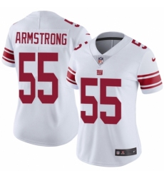 Women's Nike New York Giants #55 Ray-Ray Armstrong White Vapor Untouchable Limited Player NFL Jersey