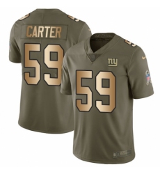Men's Nike New York Giants #17 Kyle Lauletta Game Royal Blue Team Color NFL Jersey