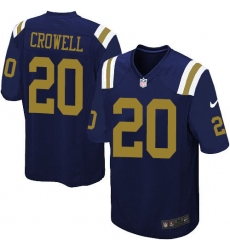 Youth Nike New York Jets #20 Isaiah Crowell Limited Navy Blue Alternate NFL Jersey