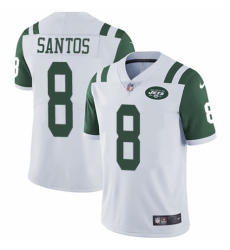Youth Nike New York Jets #8 Cairo Santos White Vapor Untouchable Limited Player NFL Jersey