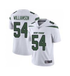 Men's New York Jets #54 Avery Williamson White Vapor Untouchable Limited Player Football Jersey