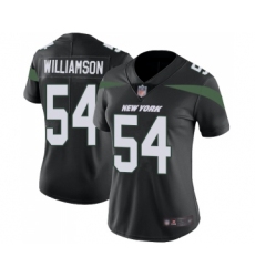 Women's New York Jets #54 Avery Williamson Black Alternate Vapor Untouchable Limited Player Football Jersey