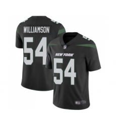 Youth New York Jets #54 Avery Williamson Black Alternate Vapor Untouchable Limited Player Football Jersey