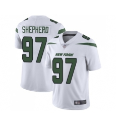 Youth New York Jets #97 Nathan Shepherd White Vapor Untouchable Limited Player Football Jersey