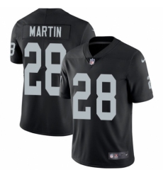 Youth Nike Oakland Raiders #28 Doug Martin Black Team Color Vapor Untouchable Limited Player NFL Jersey