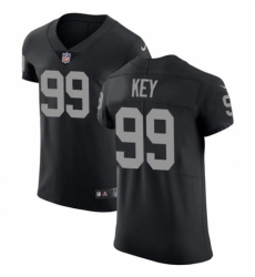 Men's Nike Oakland Raiders #99 Arden Key Black Team Color Vapor Untouchable Elite Player NFL Jersey