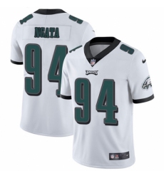 Men's Nike Philadelphia Eagles #94 Haloti Ngata White Vapor Untouchable Limited Player NFL Jersey
