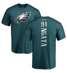Nike Philadelphia Eagles #94 Haloti Ngata Green Backer T-Shirt