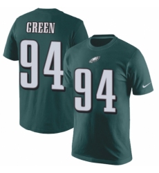 Nike Philadelphia Eagles #94 Haloti Ngata Green Rush Pride Name & Number T-Shirt