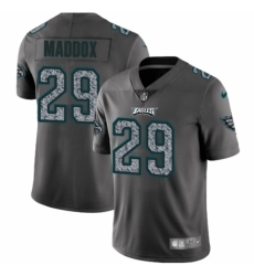 Men's Nike Philadelphia Eagles #29 Avonte Maddox Gray Static Vapor Untouchable Limited NFL Jersey