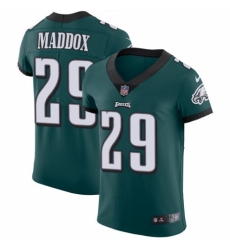 Men's Nike Philadelphia Eagles #29 Avonte Maddox Midnight Green Team Color Vapor Untouchable Elite Player NFL Jersey