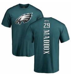 Nike Philadelphia Eagles #29 Avonte Maddox Green Backer T-Shirt