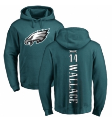 Nike Philadelphia Eagles #14 Mike Wallace Green Backer Pullover Hoodie