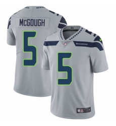 Youth Nike Seattle Seahawks #5 Alex McGough Grey Alternate Vapor Untouchable Limited Player NFL Jersey