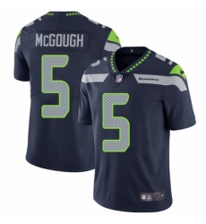 Youth Nike Seattle Seahawks #5 Alex McGough Navy Blue Team Color Vapor Untouchable Elite Player NFL Jersey