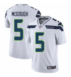 Youth Nike Seattle Seahawks #5 Alex McGough White Vapor Untouchable Elite Player NFL Jersey