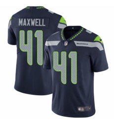 Men's Nike Seattle Seahawks #41 Byron Maxwell Navy Blue Team Color Vapor Untouchable Limited Player NFL Jersey