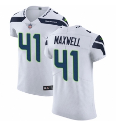 Men's Nike Seattle Seahawks #41 Byron Maxwell White Vapor Untouchable Elite Player NFL Jersey