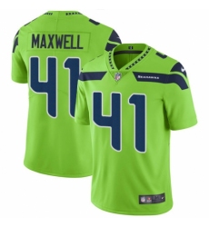 Youth Nike Seattle Seahawks #41 Byron Maxwell Limited Green Rush Vapor Untouchable NFL Jersey