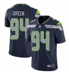 Men's Nike Seattle Seahawks #94 Rasheem Green Navy Blue Team Color Vapor Untouchable Limited Player NFL Jersey