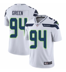 Youth Nike Seattle Seahawks #94 Rasheem Green White Vapor Untouchable Limited Player NFL Jersey