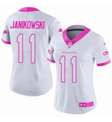 Men's Nike Seattle Seahawks #11 Sebastian Janikowski Limited Olive/Camo 2017 Salute to Service NFL Jersey