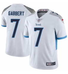 Youth Nike Tennessee Titans #7 Blaine Gabbert White Vapor Untouchable Limited Player NFL Jersey