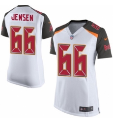 Women's Nike Tampa Bay Buccaneers #66 Ryan Jensen Game White NFL Jersey