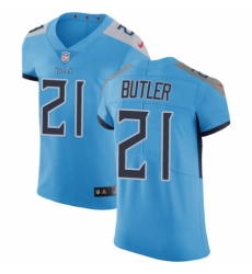 Men's Nike Tennessee Titans #21 Malcolm Butler Light Blue Alternate Vapor Untouchable Elite Player NFL Jersey