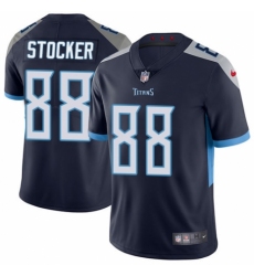 Men's Nike Tennessee Titans #88 Luke Stocker Navy Blue Team Color Vapor Untouchable Limited Player NFL Jersey