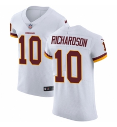 Men's Nike Washington Redskins #10 Paul Richardson White Vapor Untouchable Elite Player NFL Jersey