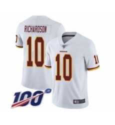 Men's Washington Redskins #10 Paul Richardson White Vapor Untouchable Limited Player 100th Season Football Jersey