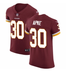 Men's Nike Washington Redskins #30 Troy Apke Burgundy Red Team Color Vapor Untouchable Elite Player NFL Jersey