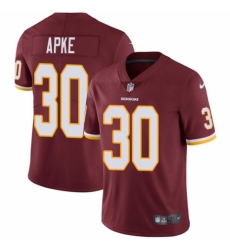 Men's Nike Washington Redskins #30 Troy Apke Burgundy Red Team Color Vapor Untouchable Limited Player NFL Jersey