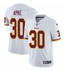 Men's Nike Washington Redskins #30 Troy Apke White Vapor Untouchable Limited Player NFL Jersey