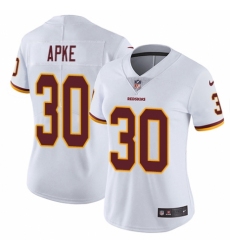 Women's Nike Washington Redskins #30 Troy Apke White Vapor Untouchable Limited Player NFL Jersey