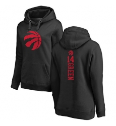 NBA Women's Nike Toronto Raptors #14 Danny Green Black One Color Backer Pullover Hoodie