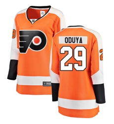 Women's Philadelphia Flyers #29 Johnny Oduya Fanatics Branded Orange Home Breakaway NHL Jersey
