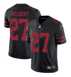 Youth Nike San Francisco 49ers #27 Adrian Colbert Black Vapor Untouchable Elite Player NFL Jersey