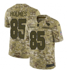 Youth Nike Arizona Cardinals #85 Gabe Holmes Limited Camo 2018 Salute to Service NFL Jersey