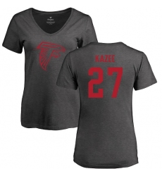 NFL Women's Nike Atlanta Falcons #27 Damontae Kazee Ash One Color T-Shirt