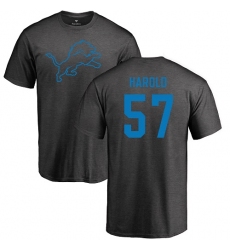 NFL Nike Detroit Lions #57 Eli Harold Ash One Color T-Shirt